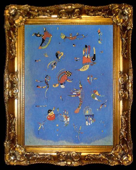 framed  Wassily Kandinsky Sky Blue, ta009-2